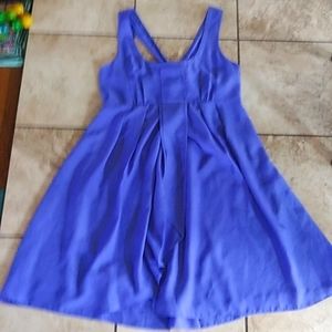 Periwinkle midi dress